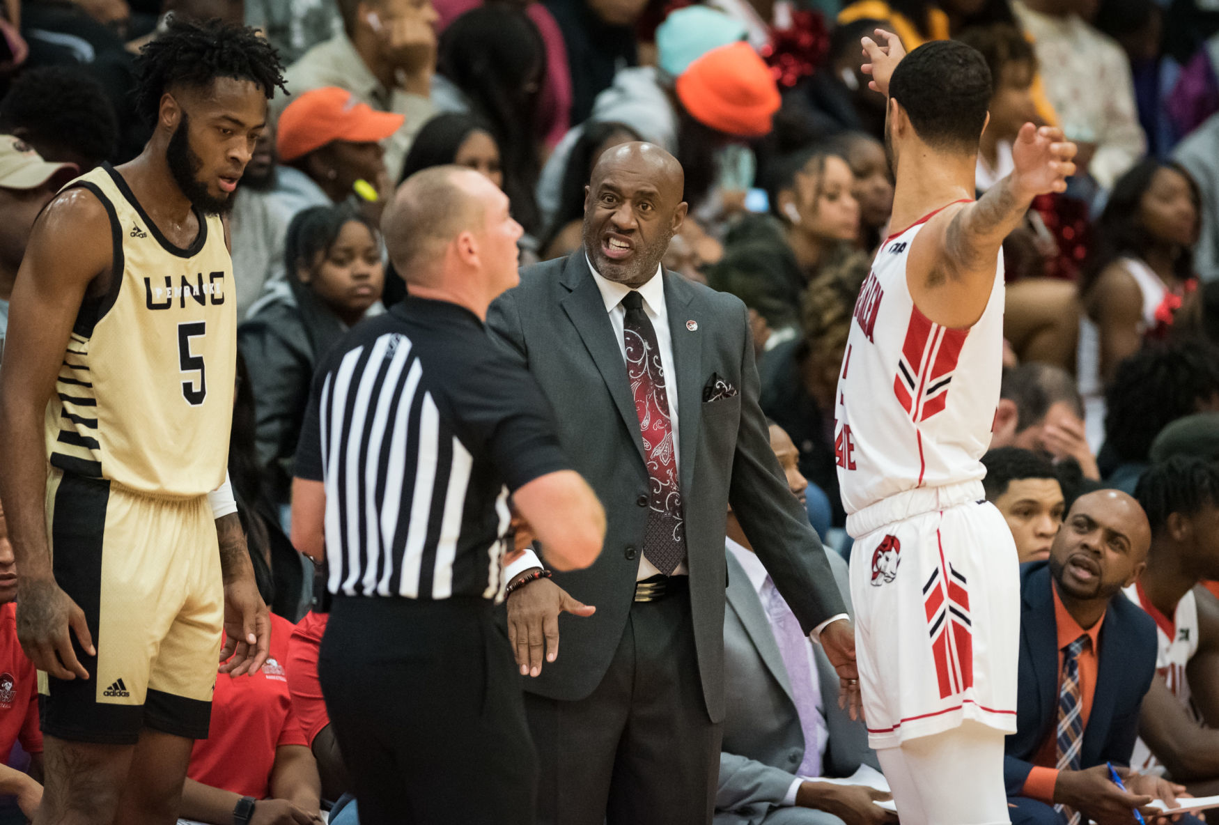 WSSU UNC Pembroke Mens Basketball